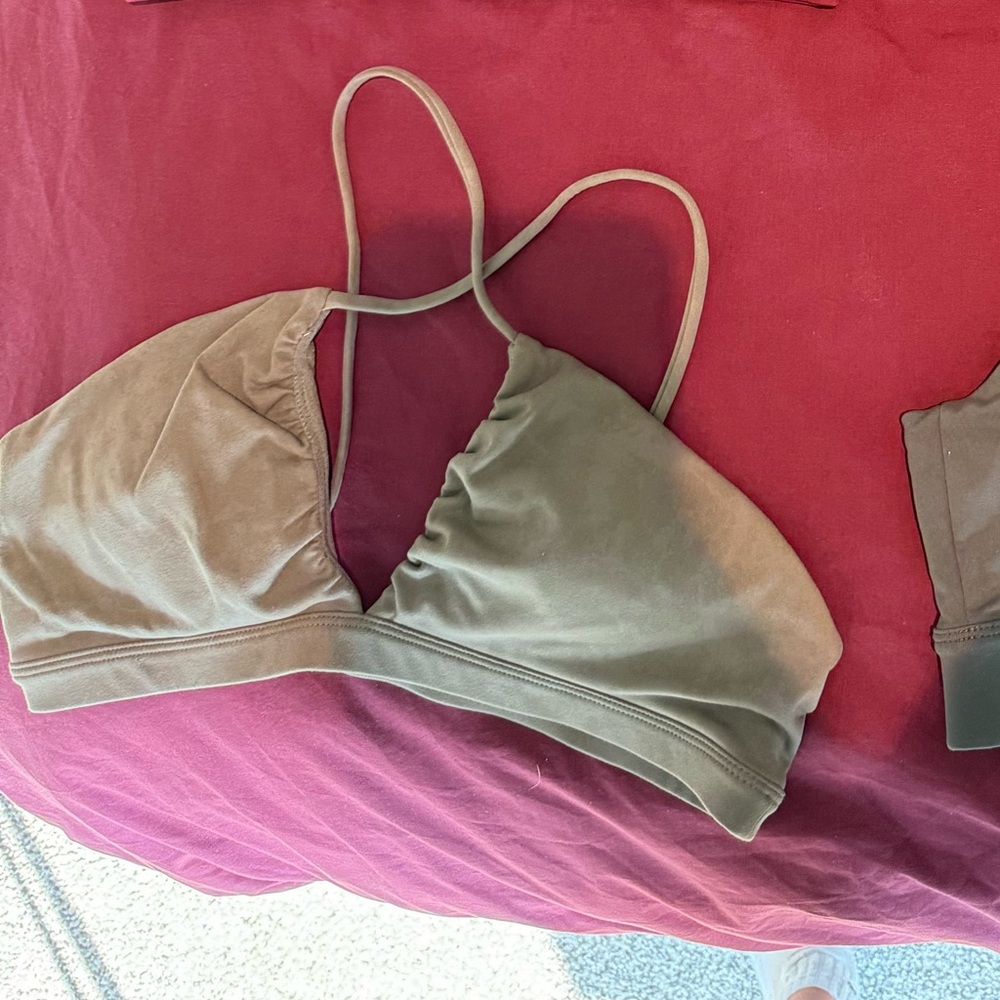 Original Fade Fabric Khaki CSB Crop